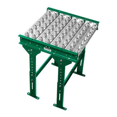 Ashland Conveyor Ashland Conveyor 2' Ball Transfer Conveyor Table - 36in BF - 3in Ball Centers 30427